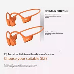 Shokz OpenRun Pro 2 S820 Bone Conduction Bluetooth Sports Earphones