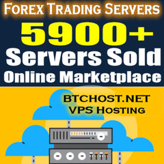 Forex Trading Servers 8GB RAM + 200GB HDD + 3 Core CPU