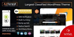 Perfect Classified Ads Theme designed for Ads Posting Website Theme ⭐GPL⭐