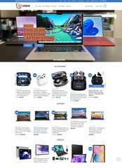 Laptops, Tablets, Accessories, Software Store Website + Affiliate/DropShip