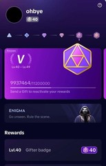 TikTok Gifter Level 40 For Sale