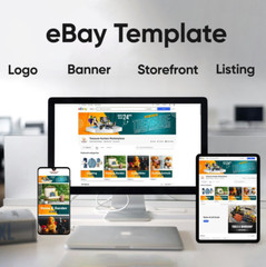 2024 eBay Storefront HTML listing template design