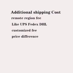 Additional shipping cost for remote region customized fee other sepcial service