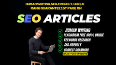 I Will Write 3 Articles (2000+Word) SEO Friendly Articles / Blog Posts