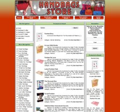 HANDBAG STORE ECOMMERCE BUSINESS WEBSITE FOR SALE. AMAZON ADSENSE MONEY