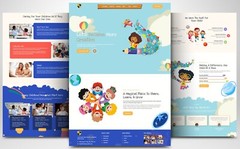 CUSTOM PRO WEBSITE FOR KIDS KINDERGARTEN SCHOOL PRESCHOOL NURSERIES CHILDCARE