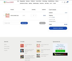 Books Store – AutoPilot Dropshipping / Affiliate Website + Shopping Cart