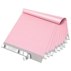 50 Pack Poly Mailers 14.5×19 Shipping Bags Self Seal Waterproof Light Pink