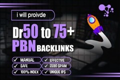 [CASINO, Poker, Gambling, Judi SEO] 20 High DR 50 to 75 PBN Backlinks (Dofollow)
