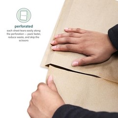 1500 Packing Paper Sheets Brown Kraft Moving Shipping Void Fill 14.5 x 11 Inch
