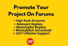 Forum Posting SEO Campaign – Coverage across 3 POPULAR Forums