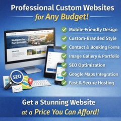 CUSTOM WEBSITES – ANY BUDGET | BEST OFFER ACCEPTED (READ DESCRIPTION!)
