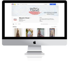 Minimal eBay store and listing HTML template, Logo, banner design