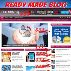 SEO Marketing Ready Made Blog Turnkey Niche Website/Blog EZ to Run & Customize