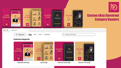 eBay Store Design for Fashion & Clothing Brands | Custom HTML Template