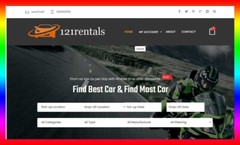 Cars and Vehicle Rental Website – Free Hosting and Complete Setup.
