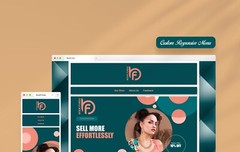 eBay Store Design for Fashion & Clothing Brands | Custom HTML Template