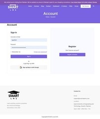 Comprehensive Smart Learning Management System (SLMS) – Feature-Rich LMS Built