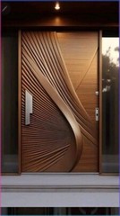 Residential front door ideas, 2 panel plank cherry, mohogany and more designs