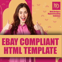 eBay Store Design for Fashion & Clothing Brands | Custom HTML Template