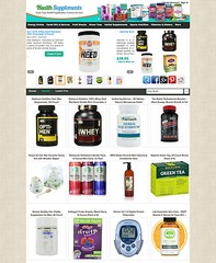 Health Supplements Store, Make Money with eBay, Amazon, ClickBank + AutoPilot