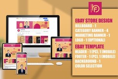 eBay Store Design for Fashion & Clothing Brands | Custom HTML Template