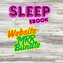 Sleep E books, Guides, Website Pages & Courses Bundle w/MRR License