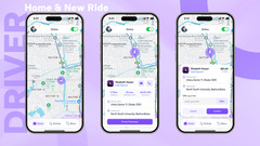 OvaGo – Flutter Complete Ride Sharing Solution App | Android + iOS | Laravel