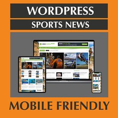 🥇 Established Sports News Website Script – WordPress, Autopilot, Google Adsense