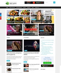 Weight Loss Diet Tips WordPress Website + Free Installation and Hosting