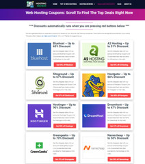Black Friday Sale! Web Hosting Review website – Affiliate Income Free Hosting