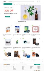Drop shipping / Affiliate Ecommerce Business Website, Pain Relief Products