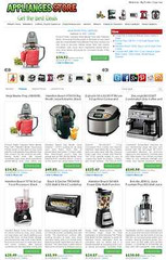 Appliances Store – Amazon, eBay, ClickBank Affiliate Website on Auto Pilot