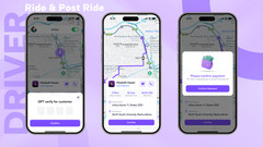 OvaGo – Flutter Complete Ride Sharing Solution App | Android + iOS | Laravel