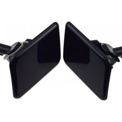 2pcs Optimized Sprayer Headlight Washer Nozzle Guard Corrosion Resistant for i40