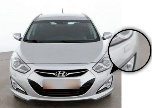 FIT TO HYUNDAI i40 FRONT WASHER HEADLIGHT NOZZLE COVER BUMPER L