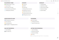 Ultimate All-in-One Digital Wedding Planner Template for Notion, Aesthetic