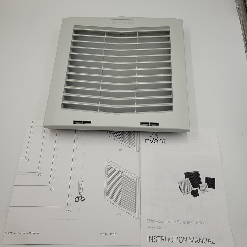 NVENT FILTERED GRILL 89134787 *NEW* WITH INSTRUCTIONS