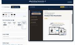 Professional eBay Store Template Layout | Custom HTML | Mobile Friendly
