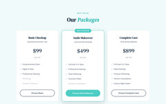 Dental Clinic Website – Professional HTML Landing Page – Medical – Responsive