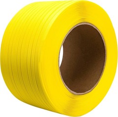 Poly Strapping Roll 1/2″ x 3280′ Yellow Packaging Banding 300lb Break Strength