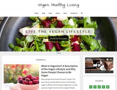 * VEGAN HEALTH * store blog affiliate website business for sale AUTO CONTENT