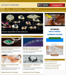 JEWELRY TIPS Website Business For Sale – Work From Home Internet Business