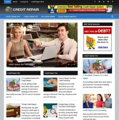 4 Premade Niche Websites – Infertility Blog, Credit Repair, Work from Home, Make